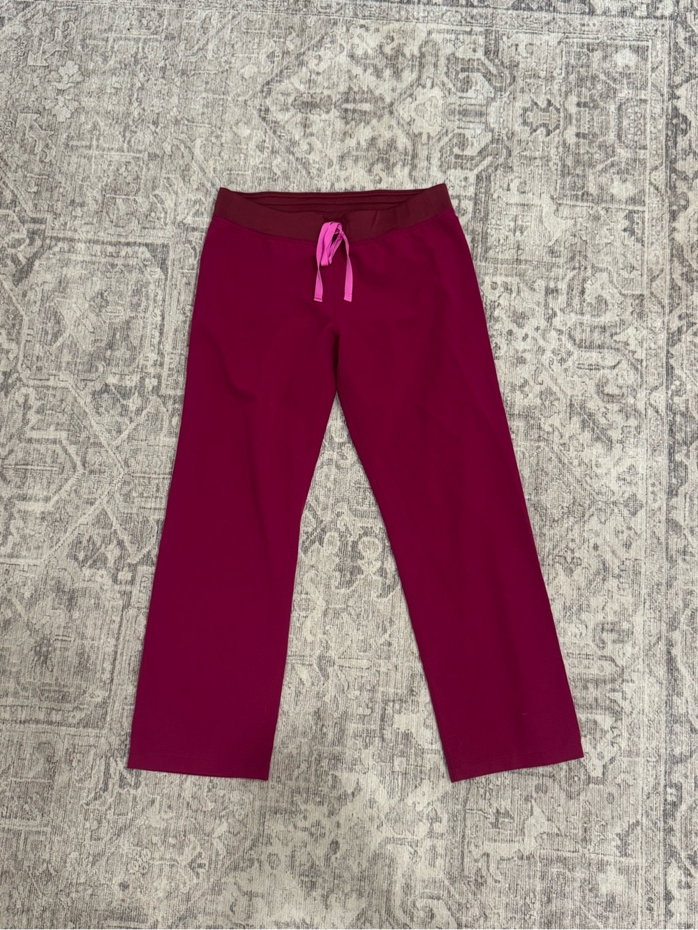 MAGENTA FIGS SCRUB PANTS